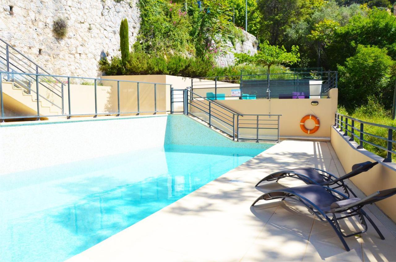La Perle D'Eze - Aparthotel Bagian luar foto